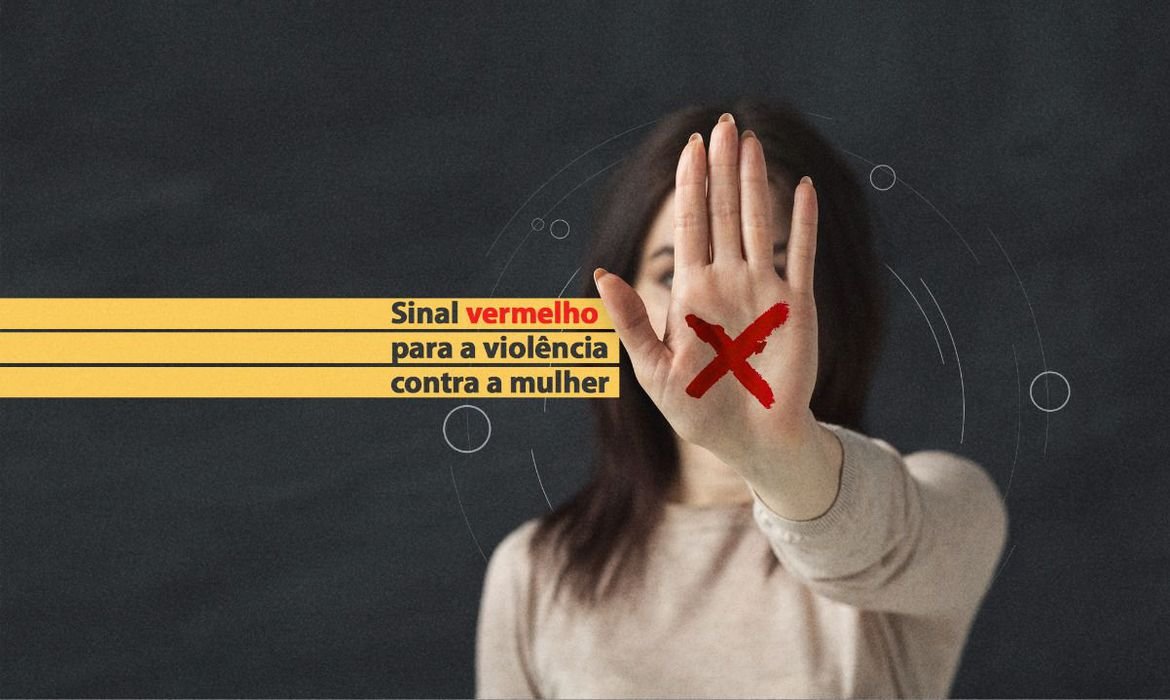 Diga não à violência contra a mulher!